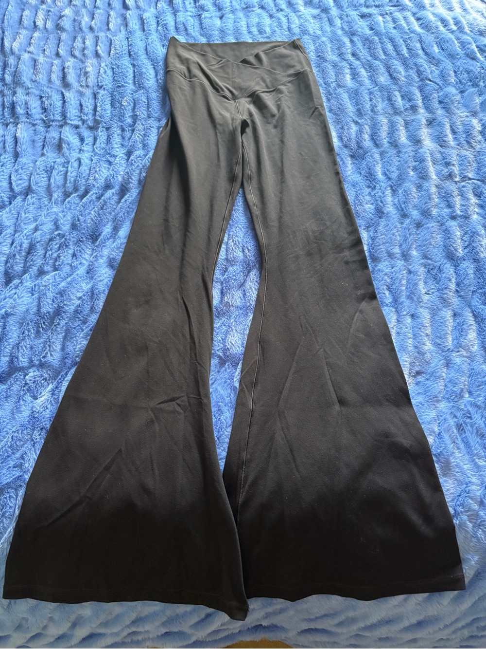 Black Flared Yoga Pants wore once
